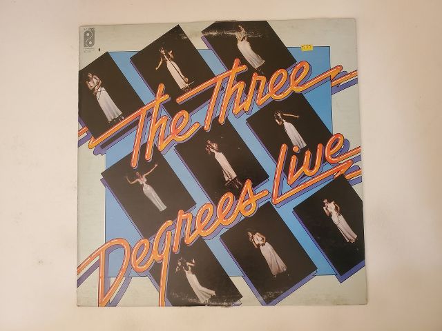 The Three Degrees Live vinyl record