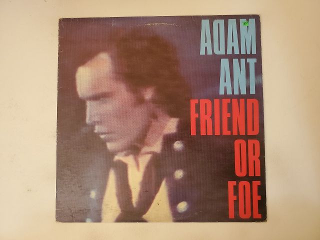 Adam Ant Friend or Foe vinyl record