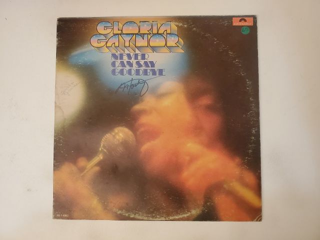 Gloria Gaynor Never Can Say Goodbye vinyl record