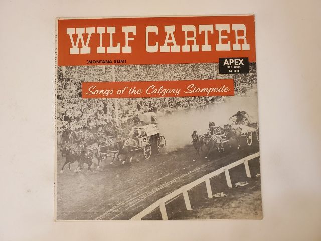 Wilf Carter Songs of the Calgary Stampede vinyl record