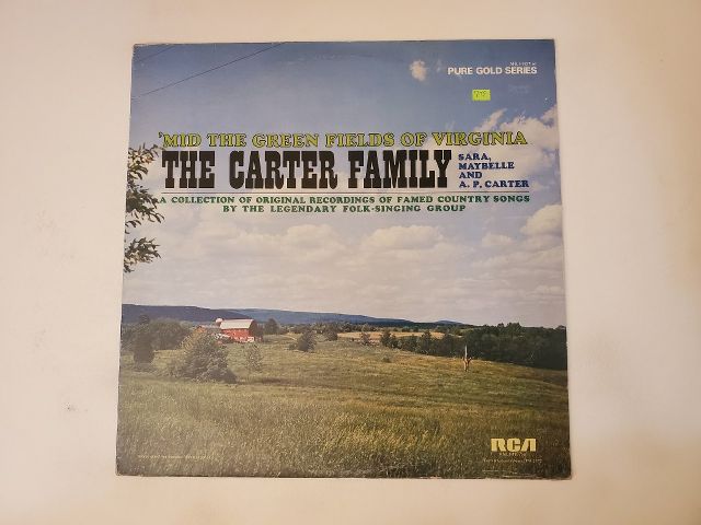 The Carter Family Mid the Green Fields of Virginia vinyl record