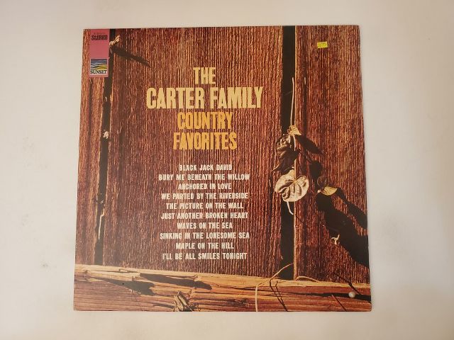 The Carter Family Country Favorites vinyl record