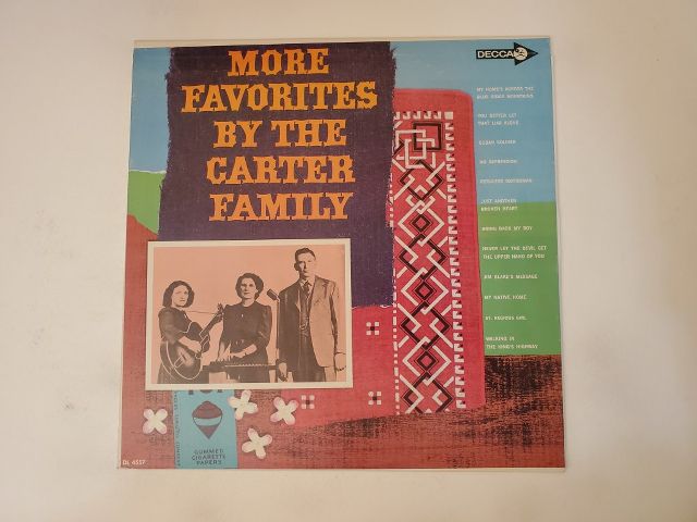 The Carter Family More Favorites by the Carter Family vinyl record