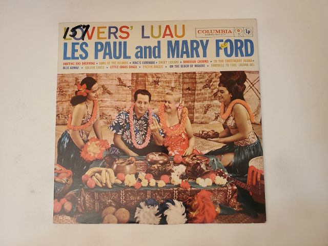 Les Paul and Mary Ford Lovers' Luau vinyl record