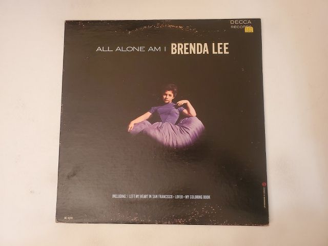 Brenda Lee All Alone Am I vinyl record