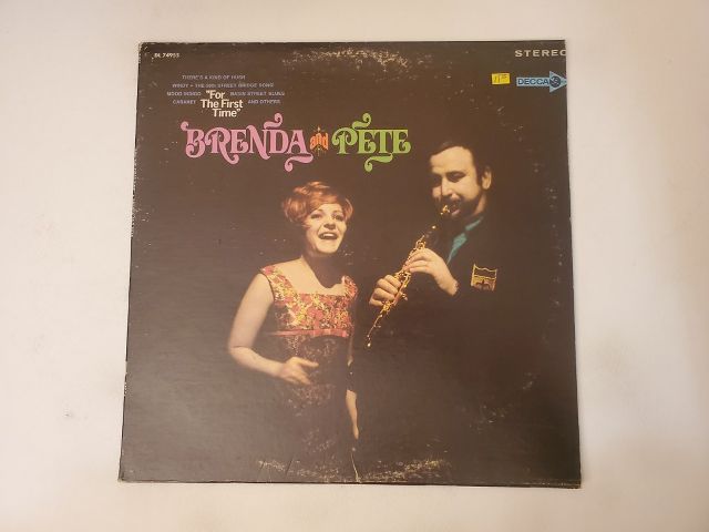 Brenda and Pete For the First Time vinyl record
