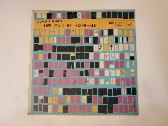 Homer & Jethro Life Can Be Miserable vinyl record