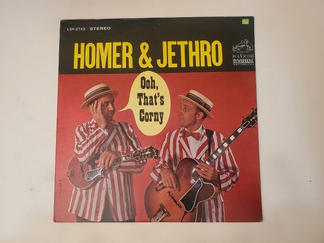 Homer & Jethro Ooh, That's Corny vinyl record