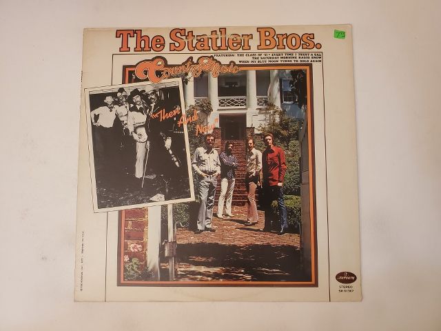 The Statler Brothers Country Music Then and Now vinyl record