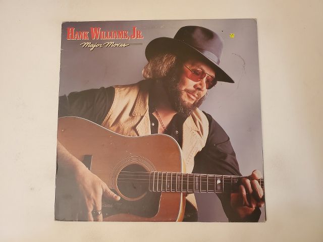 Hank Williams Jr Major Moves vinyl record