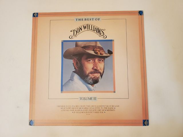 Don Williams The Best of Don Williams Volume III vinyl record