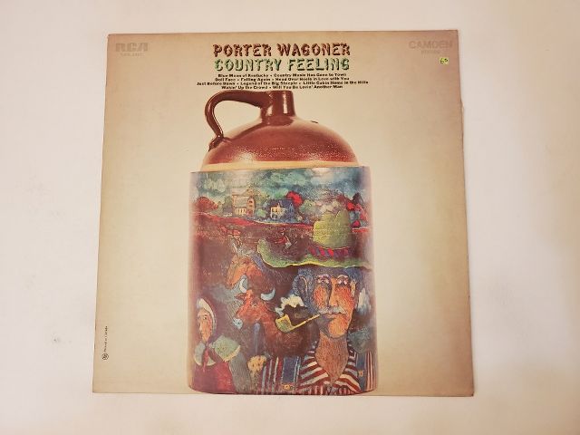 Porter Wagoner Country Feeling vinyl record