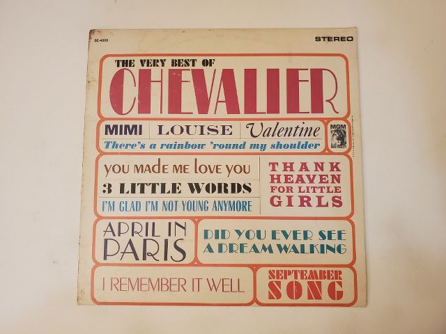 Chevalier The Very Best of Chevalier vinyl record