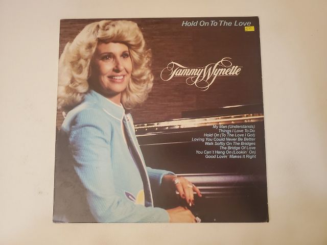 Tammy Wynette Hold On To The Love vinyl record