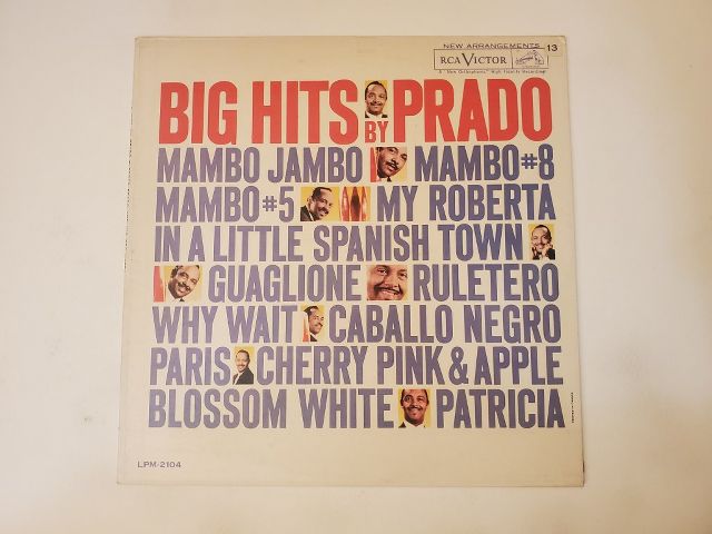 Perez Prado Big Hits by Prado vinyl record