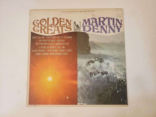 Martin Denny Golden Greats vinyl record