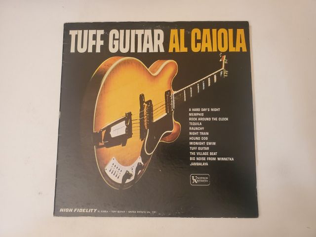 Al Caiola Tuff Guitar vinyl record