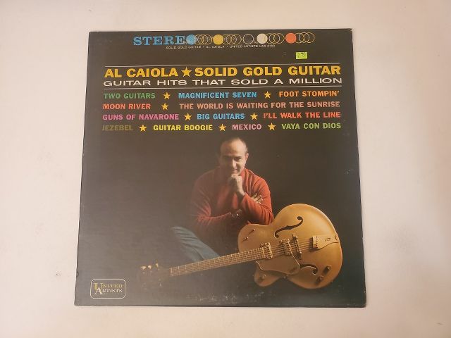 Al Caiola Solid Gold Guitar vinyl record