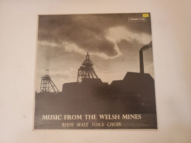 Rhos Male Voice Choir Music from the Welsh Mines vinyl record