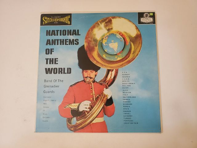 Band of the Grenadier Guards National Anthems of the World vinyl record