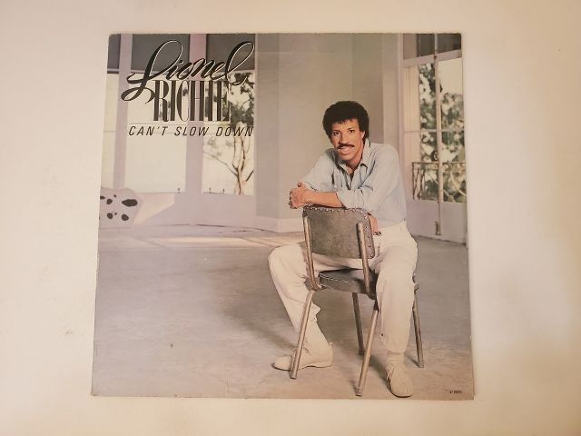 Lionel Richie Can't Slow Down vinyl record