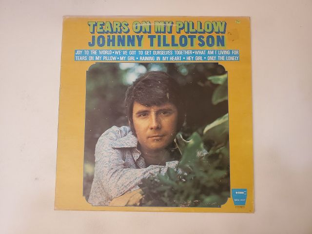 Johnny Tillotson Tears on My Pillow vinyl record