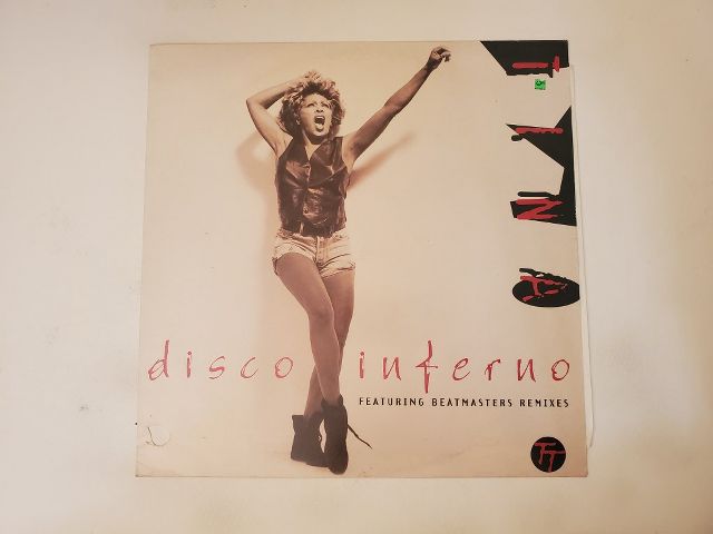 Tina Turner Disco Inferno vinyl record