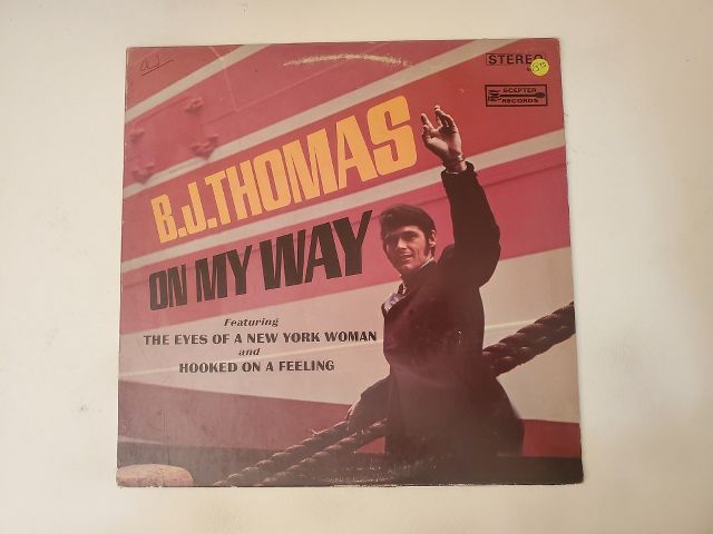 B.J. Thomas On My Way vinyl record