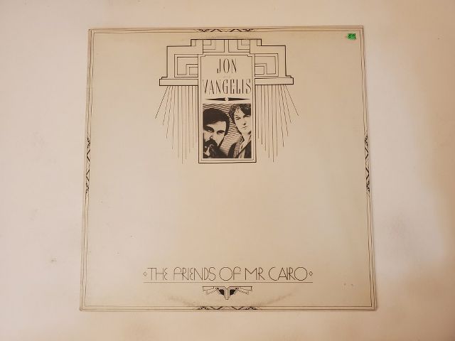 Jon and Vangelis The Friends of Mr Cairo vinyl record
