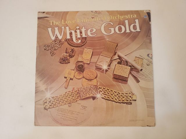 The Love Unlimited Orchestra White Gold vinyl record