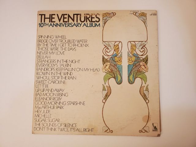 The Ventures 10th Anniversary Album vinyl record