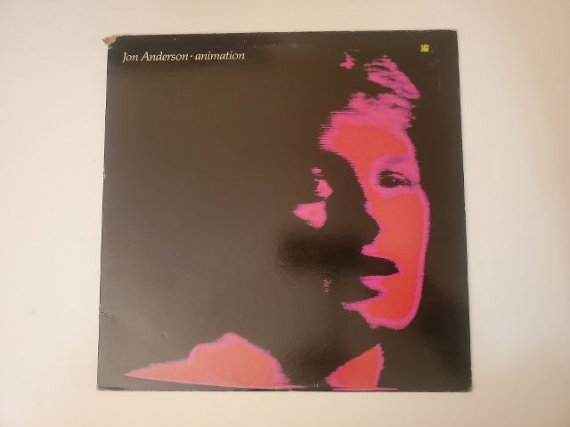 Jon Anderson Animation vinyl record