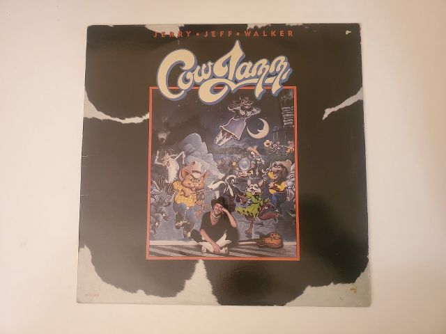 Jerry Jeff Walker Cowjazz vinyl record