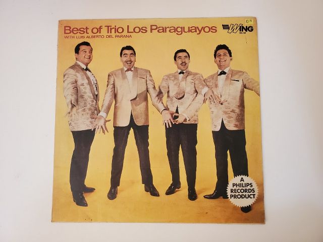 Trio Los Paraguayos Best of Trio Los Paraguayos vinyl record