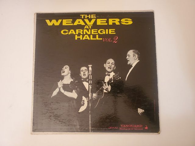 The Weavers The Weavers at Carnegie Hall Vol. 2 vinyl record
