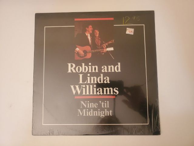Robin and Linda Williams Nine 'til Midnight vinyl record