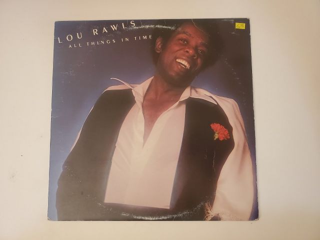 Lou Rawls All Things in Time vinyl record