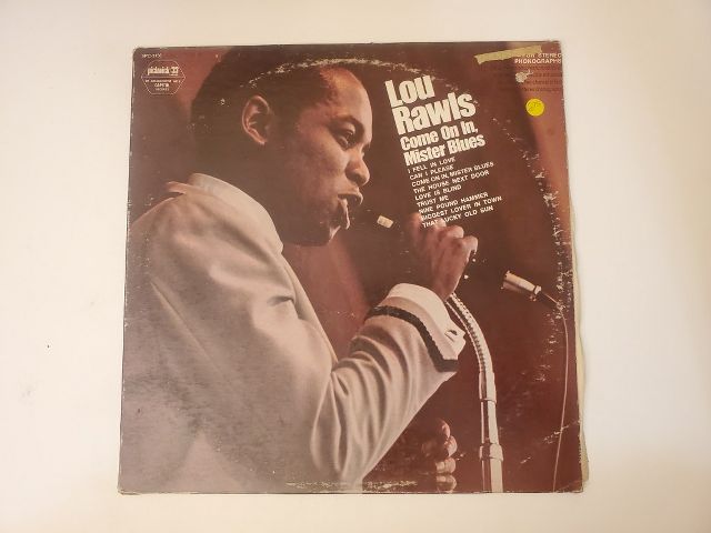 Lou Rawls Come On In, Mister Blues vinyl record
