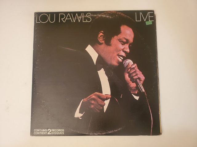 Lou Rawls Live vinyl record
