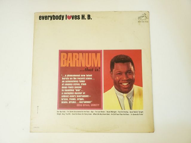 H.B. Barnum Everybody Loves H.B. vinyl record