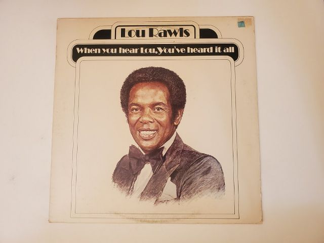 Lou Rawls When You Hear Lou, You've Heard It All vinyl record