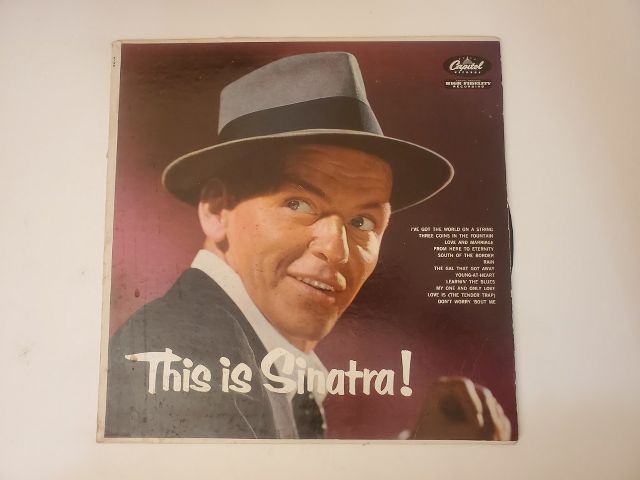 Frank Sinatra This Is Sinatra! vinyl record