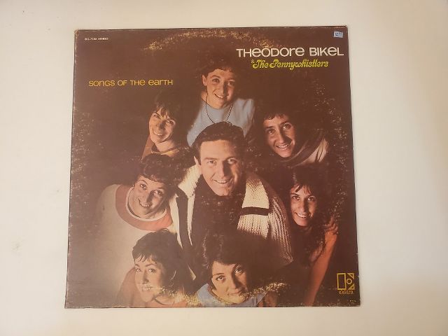 Theodore Bikel & The Pennywhistlers Songs of the Earth vinyl record