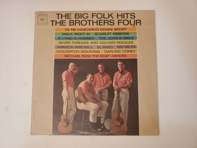 The Brothers Four The Big Folk Hits vinyl record