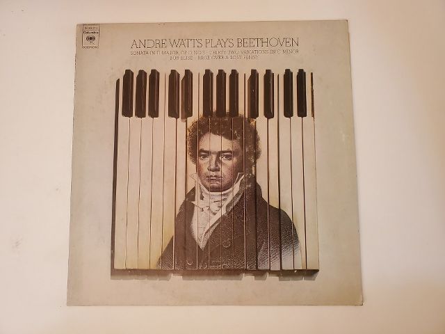 Andre Watts Plays Beethoven vinyl record