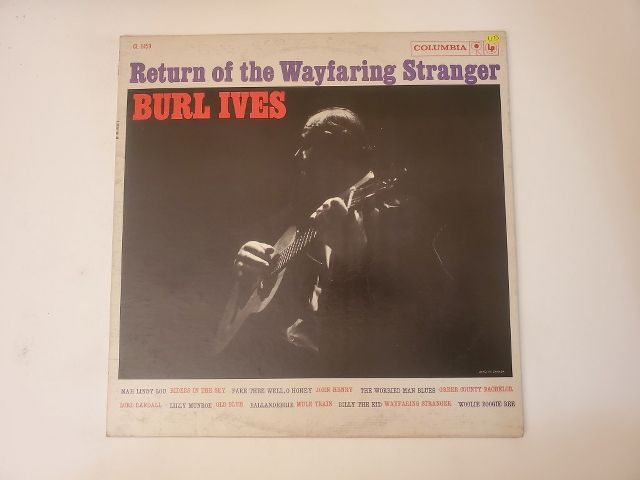 Burl Ives Return of the Wayfaring Stranger vinyl record