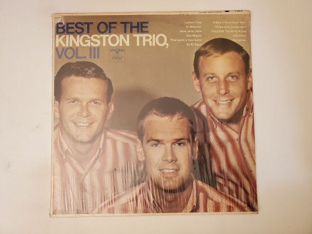 The Kingston Trio Best of the Kingston Trio, Vol. III vinyl record