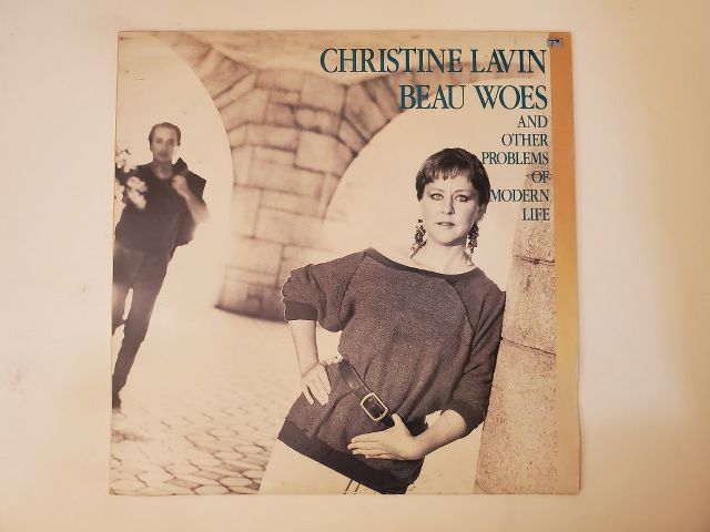 Christine Lavin Beau Woes and Other Problems of Modern Life vinyl record