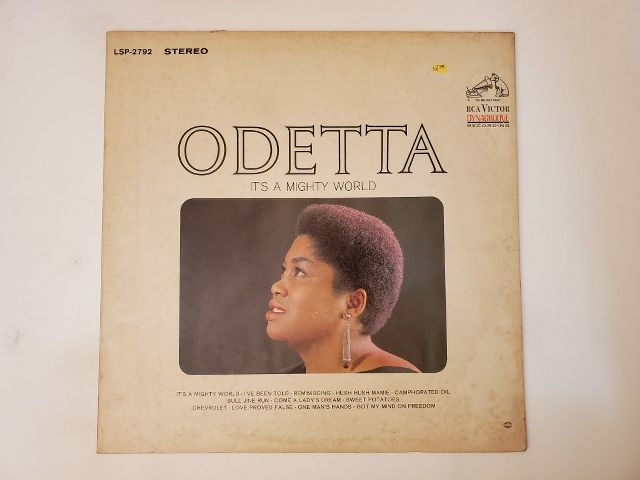Odetta It's a Mighty World vinyl record