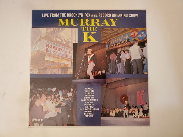 Murray the K Live from the Brooklyn Fox in His Record Breaking Show vinyl record